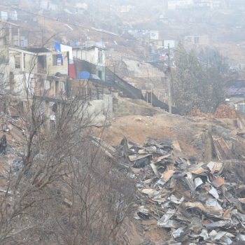 (2014) Incendio en el cerro Las Cañas de Valparaíso