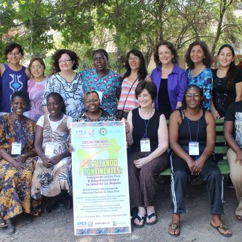 (2014) V Escuela Internacional EPES con la participación de mujeres del África