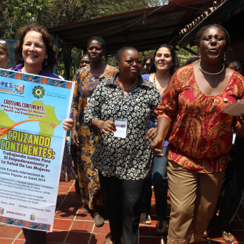 (2014) Mujeres del África participan en Escuela Internacional EPES